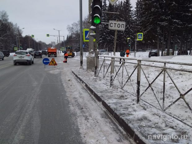 В Советском районе дорожники не допустили «кочкарника»
