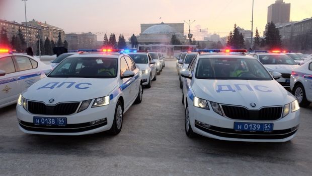 98 автомобилей «Шкода Октавия» получили сотрудники ГИБДД