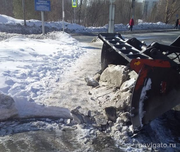 Более 130 тысяч кубометров снега вывезли в Советском районе