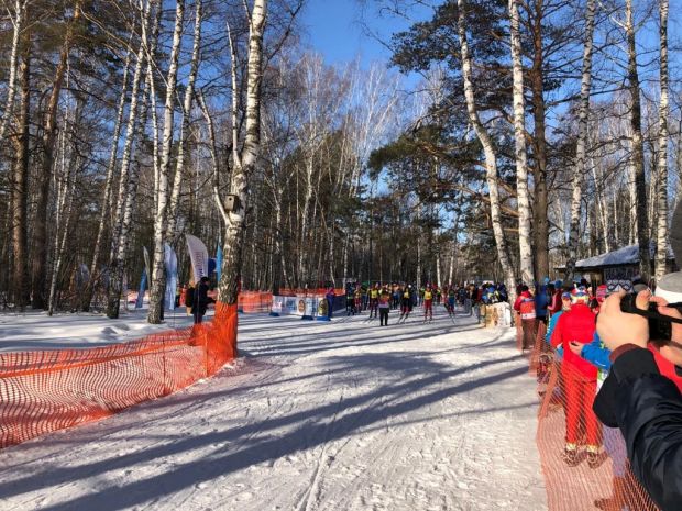 Почти 300 лыжников участвовали в гонке в честь ветеранов на базе Алика Тульского