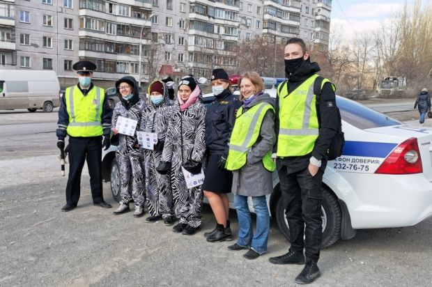 По пешеходным переходам прошли зебры