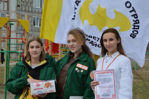 В Советском районе завершилась акция «Трудовой десант»