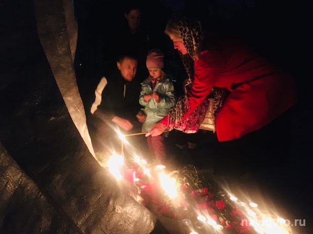 В память о героях в Советском районе зажгли свечи