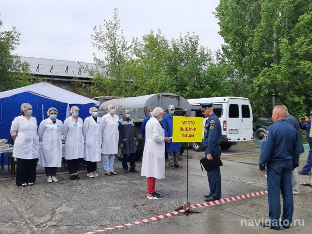 Командно-штабные учения проходят в Советском районе