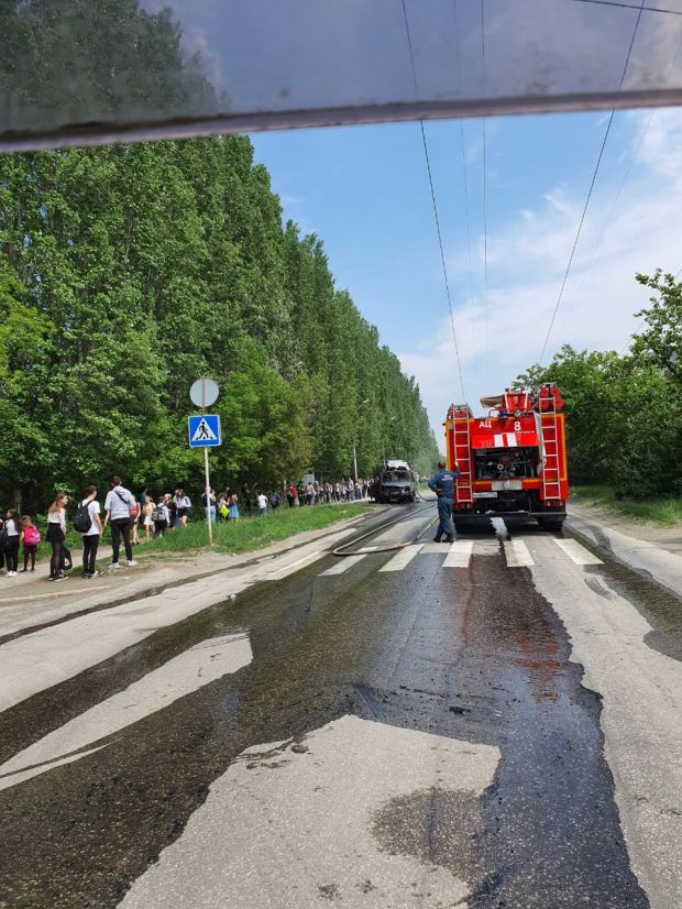 Стало известно состояние водителя сгоревшей в Академгородке маршрутки