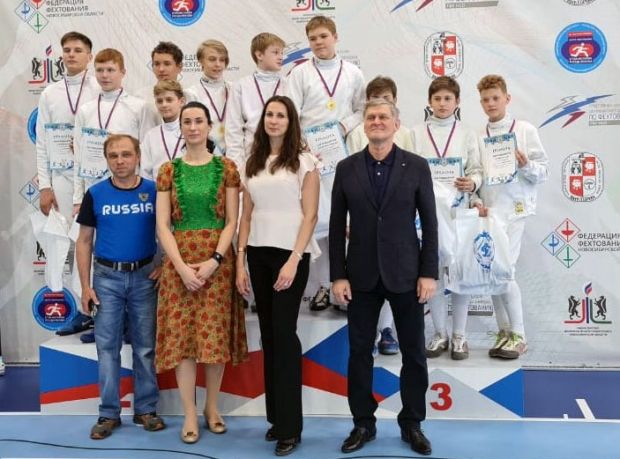 В соревнованиях по фехтованию все награды достались клубу «Виктория»