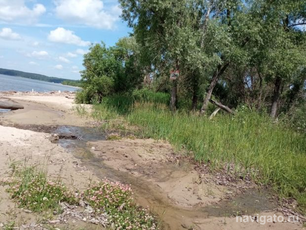 Нечистоты стекают в Обское море. Горожан просят воздержаться от купания