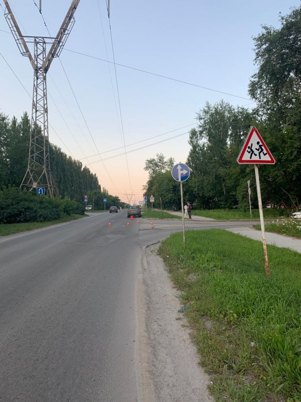 В Советском районе сбили подростка на самокате