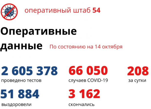 У более двухсот новосибирцев за сутки обнаружен коронавирус