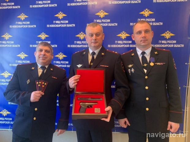 Начальник отдела полиции «Советский» получил государственную награду