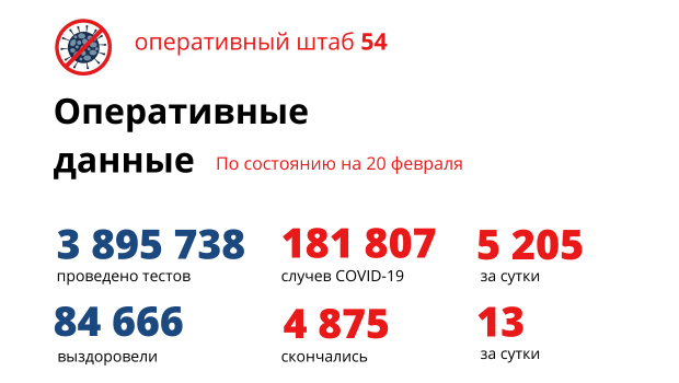 Еще 5205 новосибирцев заболели коронавирусом
