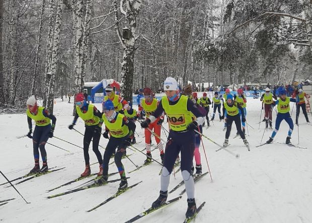 Закрытие лыжного сезона в Советском районе прошло под проливным дождем