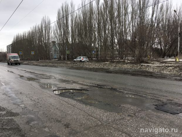 С 11 апреля в Новосибирске должны начать ямочный ремонт дорог