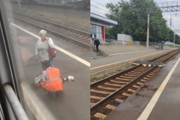 Девочка-подросток попала под поезд в Новосибирске
