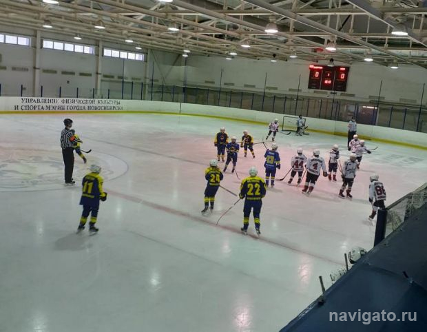 Новосибирцы вырвали победу в хоккейном матче с командой из Казахстана