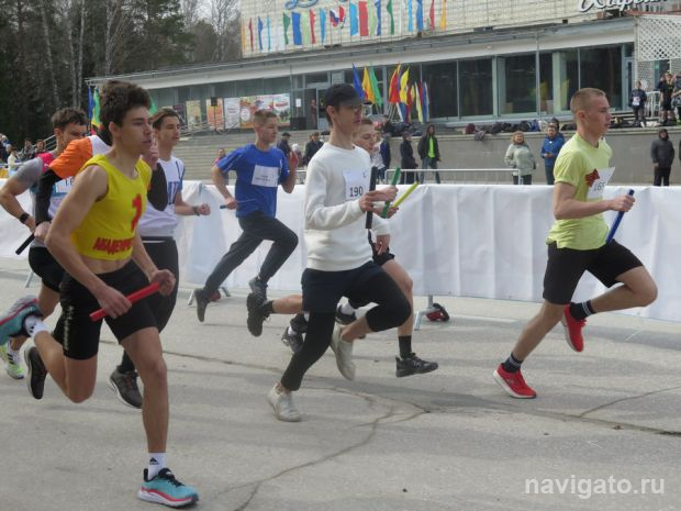 В Академгородке прошла 61-я весенняя районная эстафета