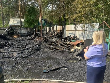 Возбуждено уголовное дело по факту гибели ребенка в пожаре