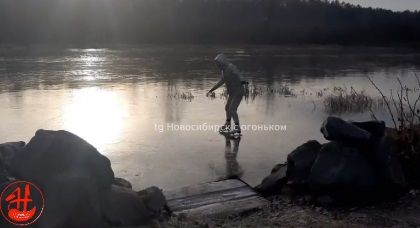 Тонкий лёд манит детей и взрослых к опасным приключениям