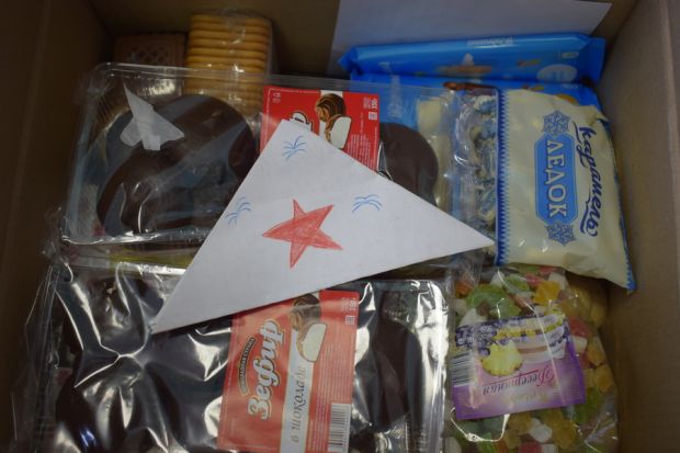 Акция «Посылка солдату» началась в Советском районе Новосибирска