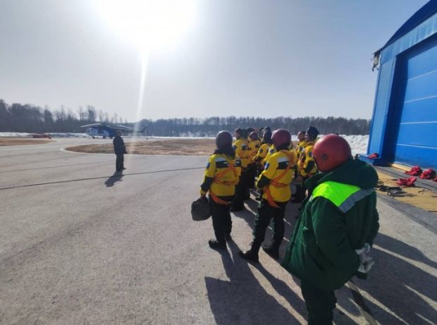 56 человек в Новосибирской области обучаются на десантников-пожарных