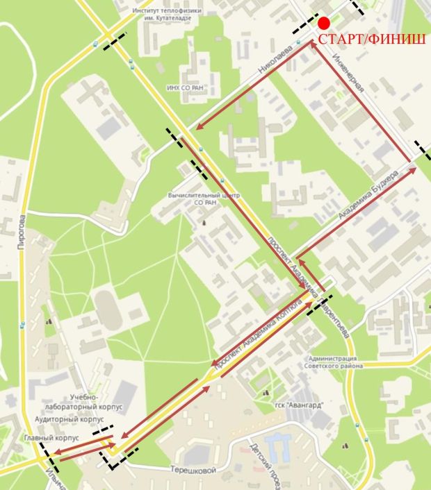 В Советском районе временно перекроют несколько улиц