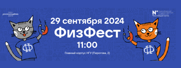 «ФизФест» пройдет в НГУ в последнее воскресенье сентября