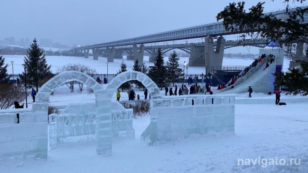 Ледовый городок в этом году посвятят творчеству Пушкина