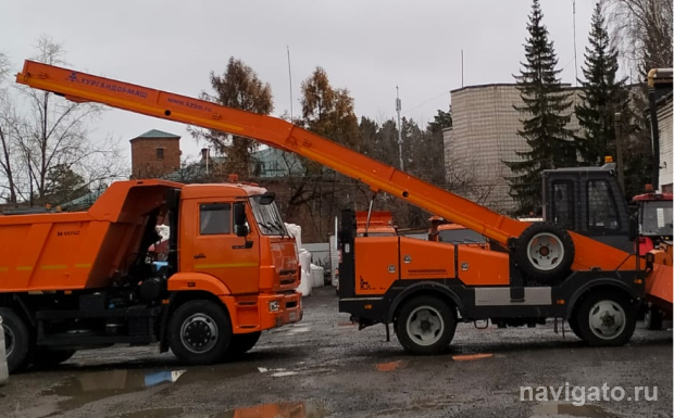 За неделю в Советском районе вывезли 2377 кубометров снега