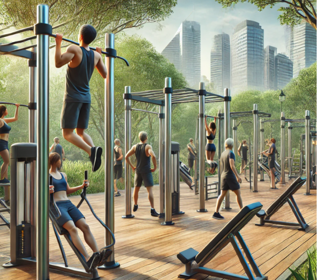 Уличные силовые тренажеры в Москве: возможности для здорового образа жизни