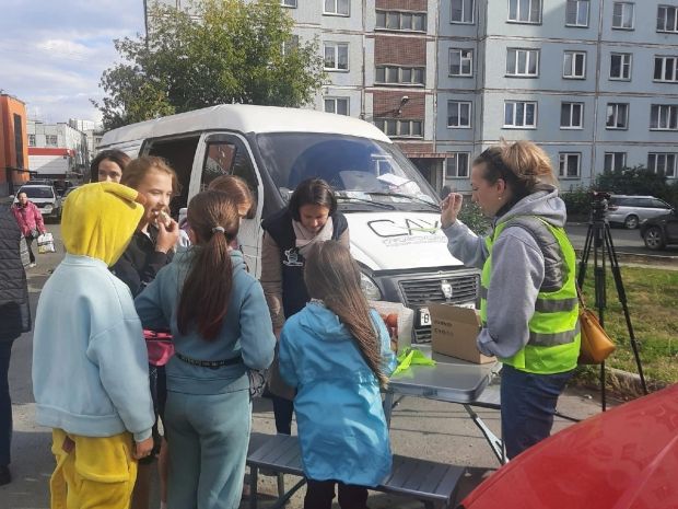 В Советском районе прошла акция «Экодвор»
