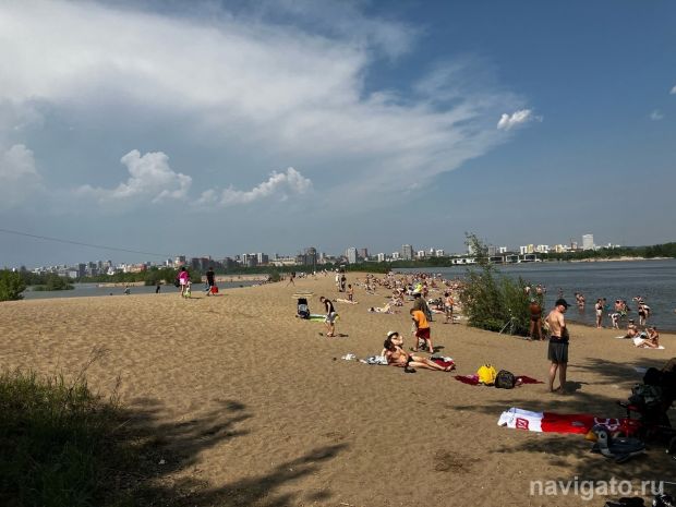 5 пляжей открыто в Новосибирске, но купаться пока нельзя