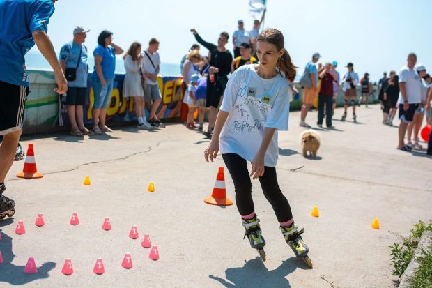 На набережной в микрорайоне ОбьГЭС состоялся 12-й «Роллер Фест»