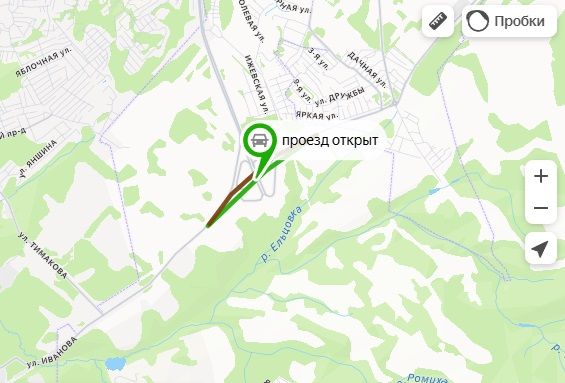 Изменена схема движения на участке Восточного обхода