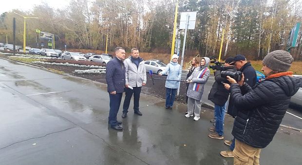 Мэр Новосибирска оценил работы по благоустройству улицы Ильича