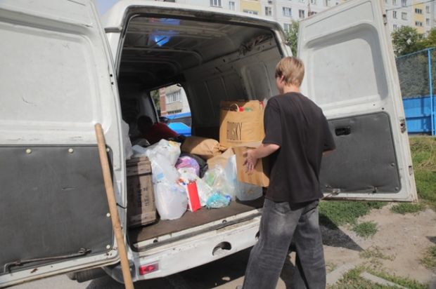 Жители Советского района на «Экодворе» сдали 5 кубов вторсырья