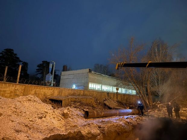 Сроки устранения аварии на теплосети в микрорайоне Щ продлили (обновлено)
