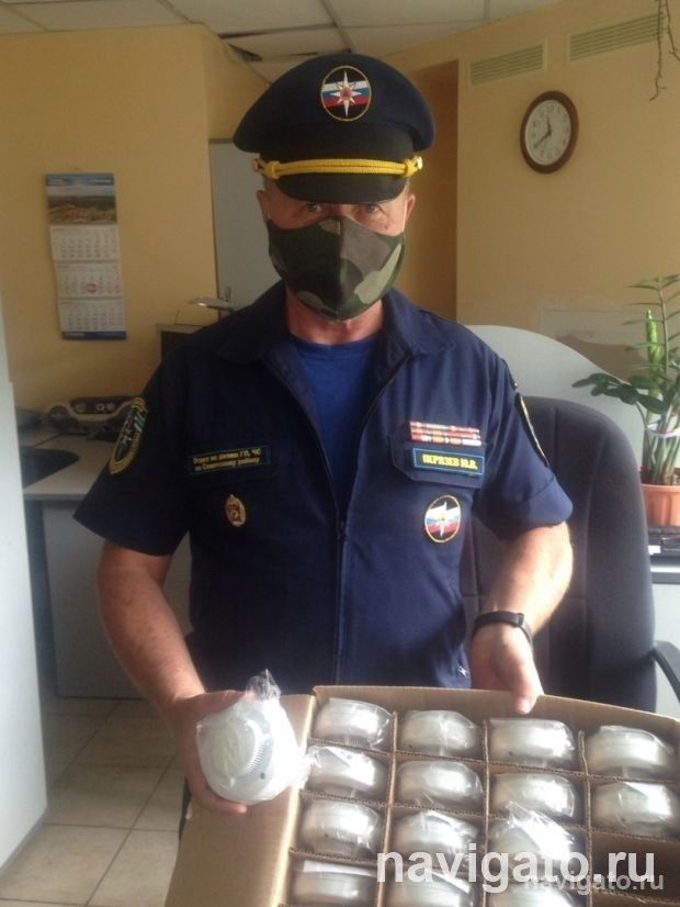 Около 2 тысяч извещателей готовы выдать семьям Советского района