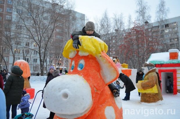 69 ледовых площадок откроют в Новосибирске этой зимой