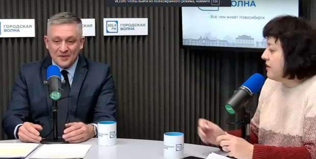 О чем спрашивали главу Советского района во время эфира на радио