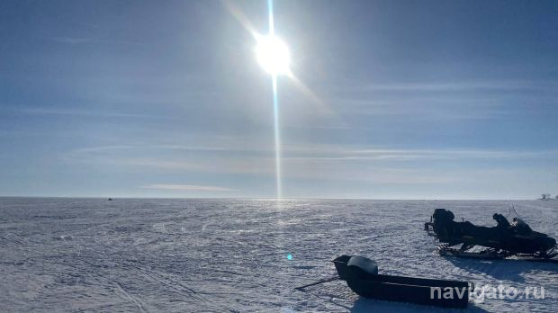 Горожан призывают не выходить и не выезжать на лёд