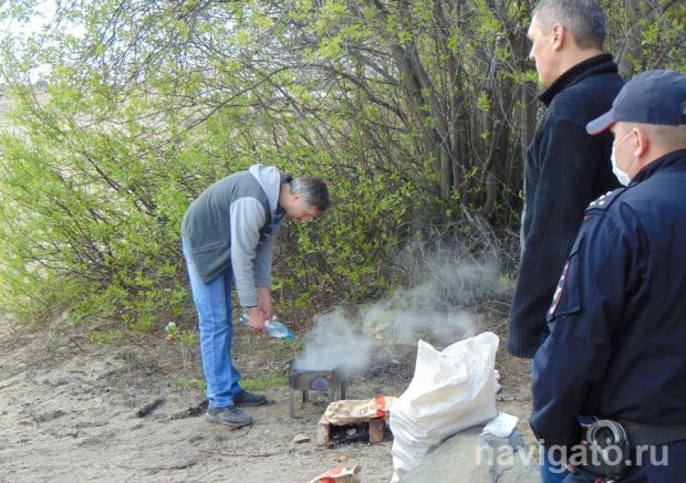 Шесть случаев поджогов сухой травы произошло в Советском районе
