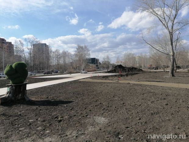 Ветераны Академгородка просят поддержать сквер на улице Демакова
