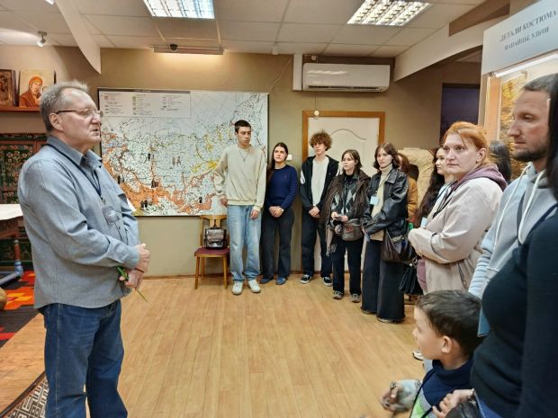 Путешествие во времени устроили в музее на Золотодолинской (видео)